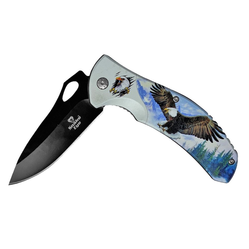 (image for) Snake Eye Tactical Spring Assist Knife - Flying Eagle